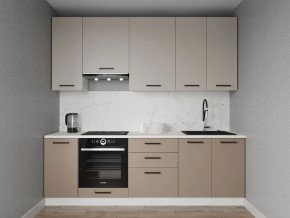 Кухонный гарнитур Каппучино 2400 h950 (Стол. 38мм) в Набережных Челнах - naberezhnye-chelny.mebel24.online | фото