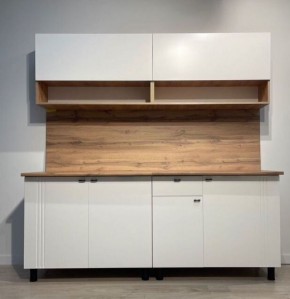 Кухонный гарнитур МОНАКО 2.0 м Серия 2 МДФ с фрезеровкой (Дуб Золотой/Белый матовый) в Набережных Челнах - naberezhnye-chelny.mebel24.online | фото 2