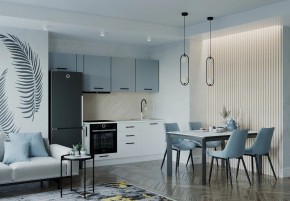Кухонный гарнитур Ниагара 2550 (Стол. 26мм) в Набережных Челнах - naberezhnye-chelny.mebel24.online | фото 1