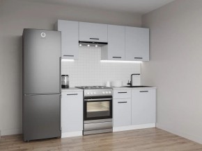 Кухонный гарнитур Смоки 2000 (Стол. 38 мм) в Набережных Челнах - naberezhnye-chelny.mebel24.online | фото 1