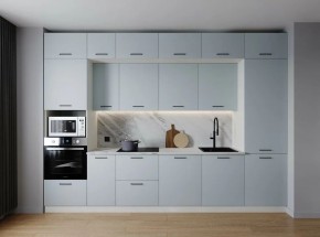 Кухонный гарнитур Смоки 3400 (Стол. 38мм) в Набережных Челнах - naberezhnye-chelny.mebel24.online | фото