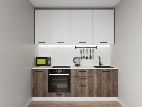 Кухонный гарнитур Старое Дерево 2200 h950 (Стол. 38мм) в Набережных Челнах - naberezhnye-chelny.mebel24.online | фото 1