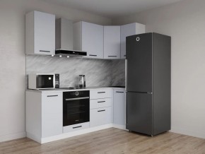 Кухонный гарнитур угловой Смоки 2200*1000 (Стол. 38 мм) в Набережных Челнах - naberezhnye-chelny.mebel24.online | фото 1