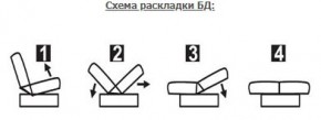 ЛАУРА ЛЮКС Диван Лаура Люкс БД+2подушки в Набережных Челнах - naberezhnye-chelny.mebel24.online | фото 7