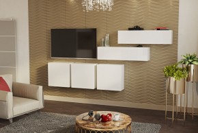 ЛИНДА Гостиная (Белый/Белый) в Набережных Челнах - naberezhnye-chelny.mebel24.online | фото 2