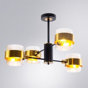 Люстра на штанге Arte Lamp Carlo A8205SP-4BK в Набережных Челнах - naberezhnye-chelny.mebel24.online | фото 2