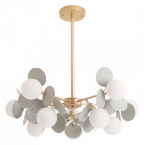 Люстра на штанге Arte Lamp Peacock A1369SP-10GY в Набережных Челнах - naberezhnye-chelny.mebel24.online | фото