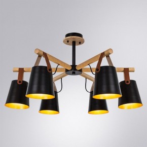 Люстра на штанге Arte Lamp Thomas A7032PL-6BK в Набережных Челнах - naberezhnye-chelny.mebel24.online | фото 2