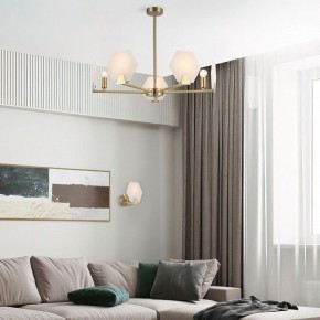 Люстра на штанге Eurosvet Marble 60158/5 латунь в Набережных Челнах - naberezhnye-chelny.mebel24.online | фото 2