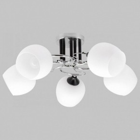 Люстра на штанге Imex MD.3618 MD.3618-5-S-CH+BK в Набережных Челнах - naberezhnye-chelny.mebel24.online | фото