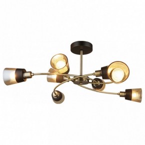 Люстра на штанге Imex MD.4045 MD.4045-8-S AB+BK в Набережных Челнах - naberezhnye-chelny.mebel24.online | фото