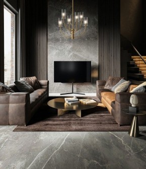 Люстра на штанге Maytoni Arco MOD223PL-06BS в Набережных Челнах - naberezhnye-chelny.mebel24.online | фото 4