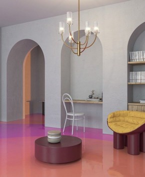 Люстра на штанге Maytoni Arco MOD223PL-06BS в Набережных Челнах - naberezhnye-chelny.mebel24.online | фото 5