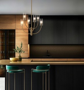 Люстра на штанге Maytoni Arco MOD223PL-06BS в Набережных Челнах - naberezhnye-chelny.mebel24.online | фото 6