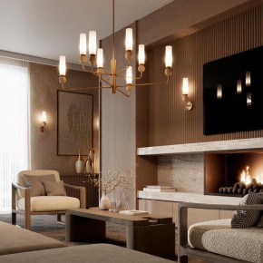 Люстра на штанге Odeon Light Lolla 6625/8 в Набережных Челнах - naberezhnye-chelny.mebel24.online | фото 4
