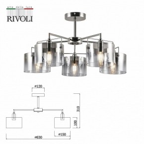Люстра на штанге Rivoli Bolle Б0055611 в Набережных Челнах - naberezhnye-chelny.mebel24.online | фото 4