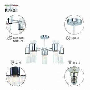 Люстра на штанге Rivoli Deborah Б0055524 в Набережных Челнах - naberezhnye-chelny.mebel24.online | фото 2