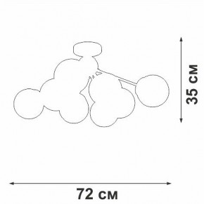 Люстра на штанге Vitaluce V3772 V3772-8/8PL в Набережных Челнах - naberezhnye-chelny.mebel24.online | фото 4