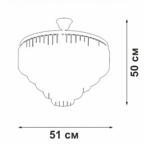Люстра на штанге Vitaluce V58250 V58250-8/8 в Набережных Челнах - naberezhnye-chelny.mebel24.online | фото