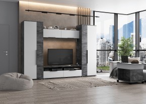 МОНИКА Гостиная (модульная) айрон рок в Набережных Челнах - naberezhnye-chelny.mebel24.online | фото 1