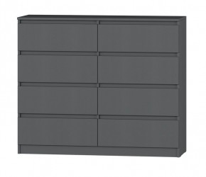 МС "Хилтон" Комод №3 1200 (8 ящ.) графит в Набережных Челнах - naberezhnye-chelny.mebel24.online | фото 2
