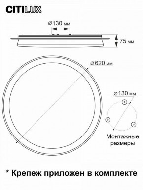 Накладной светильник Citilux Спутник CL734900G в Набережных Челнах - naberezhnye-chelny.mebel24.online | фото 12