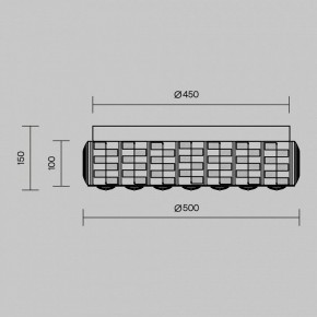 Накладной светильник Maytoni Castello MOD336CL-L100G3K в Набережных Челнах - naberezhnye-chelny.mebel24.online | фото