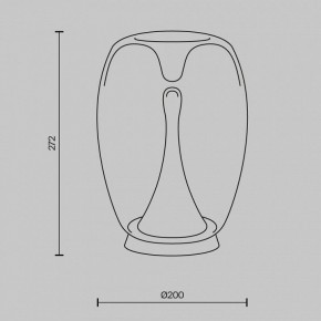 Настольная лампа декоративная Maytoni Splash MOD282TL-L15G3K в Набережных Челнах - naberezhnye-chelny.mebel24.online | фото 3