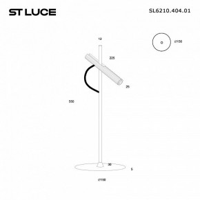 Настольная лампа декоративная ST-Luce LILT SL6210.404.01 в Набережных Челнах - naberezhnye-chelny.mebel24.online | фото 2