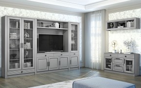 ОРЛЕАН Гостиная (модульная) серый в Набережных Челнах - naberezhnye-chelny.mebel24.online | фото 1