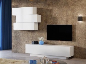 ПАОЛА Гостиная (Белый/Белый) в Набережных Челнах - naberezhnye-chelny.mebel24.online | фото 4