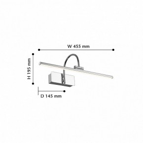 Подсветка для картины Favourite Strenuus 2431-1W в Набережных Челнах - naberezhnye-chelny.mebel24.online | фото 2