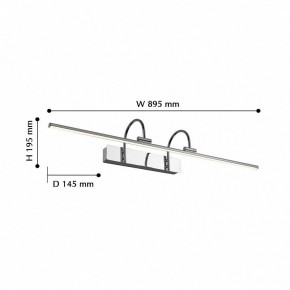 Подсветка для картины Favourite Strenuus 2431-3W в Набережных Челнах - naberezhnye-chelny.mebel24.online | фото 2
