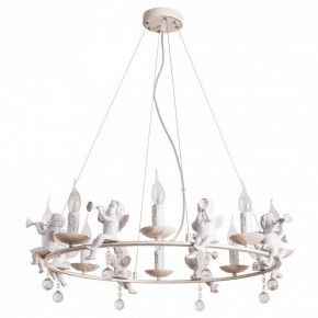 Подвесная люстра Arte Lamp Amur A1133SP-8WG в Набережных Челнах - naberezhnye-chelny.mebel24.online | фото 2