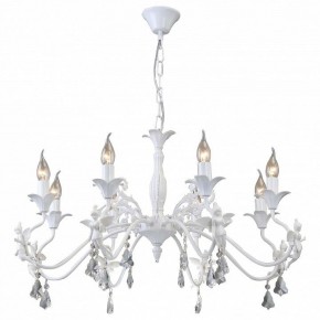 Подвесная люстра Arte Lamp Angelina A5349LM-8WH в Набережных Челнах - naberezhnye-chelny.mebel24.online | фото 3