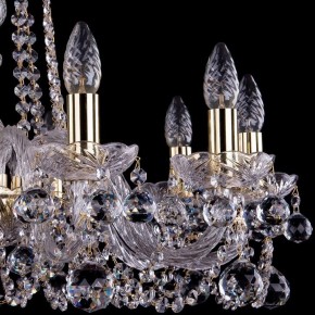Подвесная люстра Bohemia Ivele Crystal 1402 1402/10/240/G/Balls в Набережных Челнах - naberezhnye-chelny.mebel24.online | фото 2