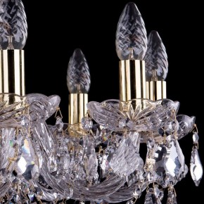 Подвесная люстра Bohemia Ivele Crystal 1402 1402/10/240/G/Leafs в Набережных Челнах - naberezhnye-chelny.mebel24.online | фото 2