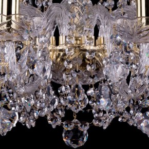 Подвесная люстра Bohemia Ivele Crystal 1402 1402/10/240/G/Leafs в Набережных Челнах - naberezhnye-chelny.mebel24.online | фото 5