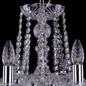 Подвесная люстра Bohemia Ivele Crystal 1402 1402/10/240/Ni/Leafs в Набережных Челнах - naberezhnye-chelny.mebel24.online | фото 4
