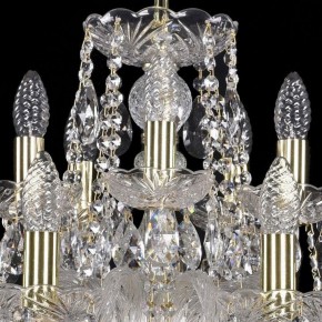 Подвесная люстра Bohemia Ivele Crystal 1402 1402/10+5/240/G в Набережных Челнах - naberezhnye-chelny.mebel24.online | фото 4