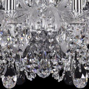 Подвесная люстра Bohemia Ivele Crystal 1402 1402/12+6/240/Ni в Набережных Челнах - naberezhnye-chelny.mebel24.online | фото 3
