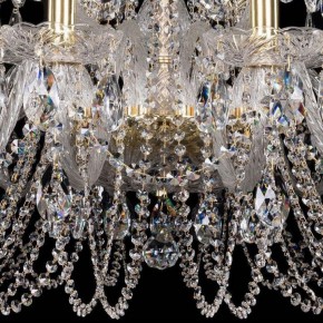 Подвесная люстра Bohemia Ivele Crystal 1402 1402/16+8/400/G в Набережных Челнах - naberezhnye-chelny.mebel24.online | фото 3