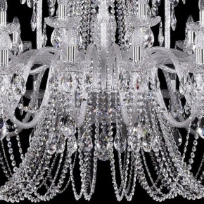 Подвесная люстра Bohemia Ivele Crystal 1402 1402/20+10+5/530/XL-165/Ni в Набережных Челнах - naberezhnye-chelny.mebel24.online | фото 3
