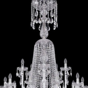 Подвесная люстра Bohemia Ivele Crystal 1402 1402/20+10+5/530/XL-165/Ni в Набережных Челнах - naberezhnye-chelny.mebel24.online | фото 4