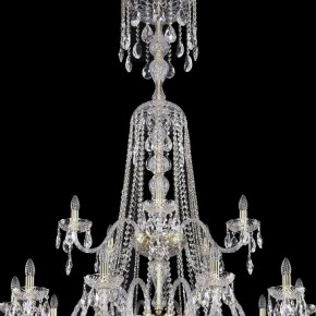 Подвесная люстра Bohemia Ivele Crystal 1402 1402/20+10+5/530/XL-206/3d/G в Набережных Челнах - naberezhnye-chelny.mebel24.online | фото 3