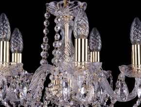 Подвесная люстра Bohemia Ivele Crystal 1402 1402/5/141/G в Набережных Челнах - naberezhnye-chelny.mebel24.online | фото 7
