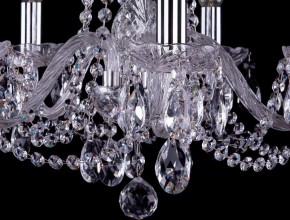 Подвесная люстра Bohemia Ivele Crystal 1402 1402/5/160/Ni в Набережных Челнах - naberezhnye-chelny.mebel24.online | фото 4
