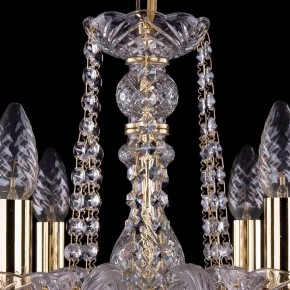Подвесная люстра Bohemia Ivele Crystal 1402 1402/6/160/G/Balls в Набережных Челнах - naberezhnye-chelny.mebel24.online | фото 4