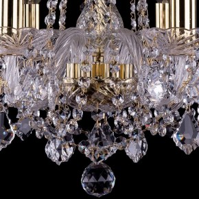 Подвесная люстра Bohemia Ivele Crystal 1402 1402/6/160/G/Leafs в Набережных Челнах - naberezhnye-chelny.mebel24.online | фото 3