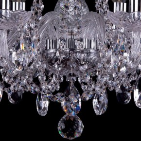 Подвесная люстра Bohemia Ivele Crystal 1402 1402/6/160/Ni в Набережных Челнах - naberezhnye-chelny.mebel24.online | фото 3